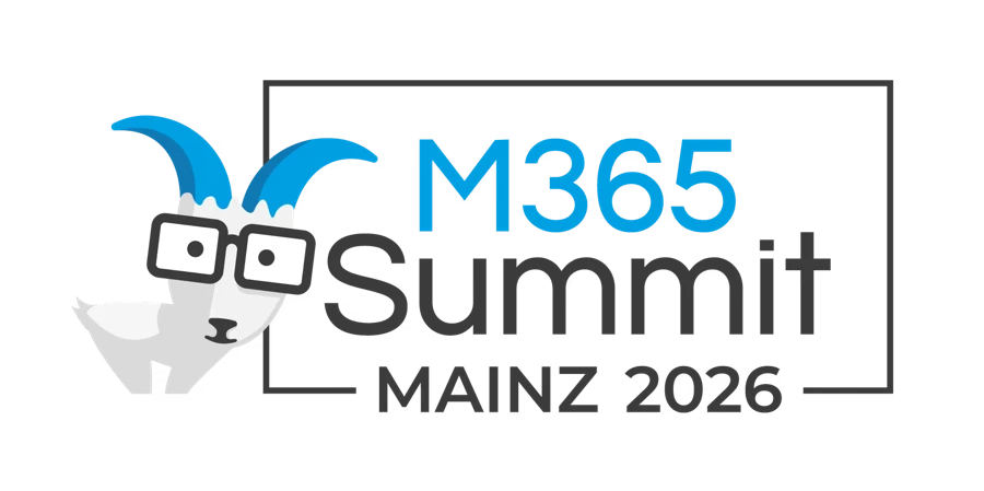 Logo der M365 Summit 2026 in Mainz – Veranstaltung, auf der die 365 Akademie als Aussteller vertreten ist