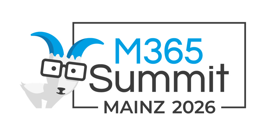 Logo der M365 Summit 2026 in Mainz – Veranstaltung, auf der die 365 Akademie als Aussteller vertreten ist
