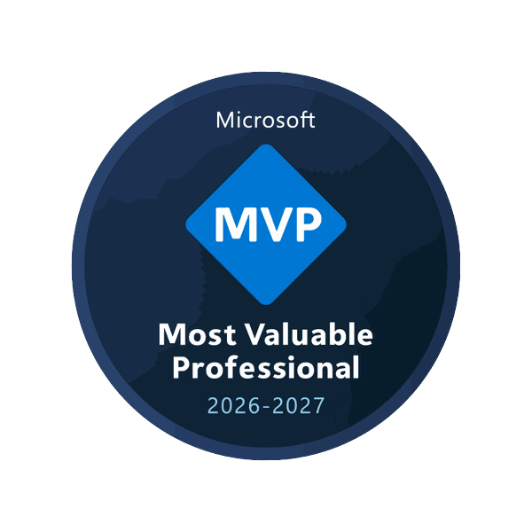 Microsoft Most Valuable Professional (MVP) 2026/2027 – Auszeichnung für Thomas Maier