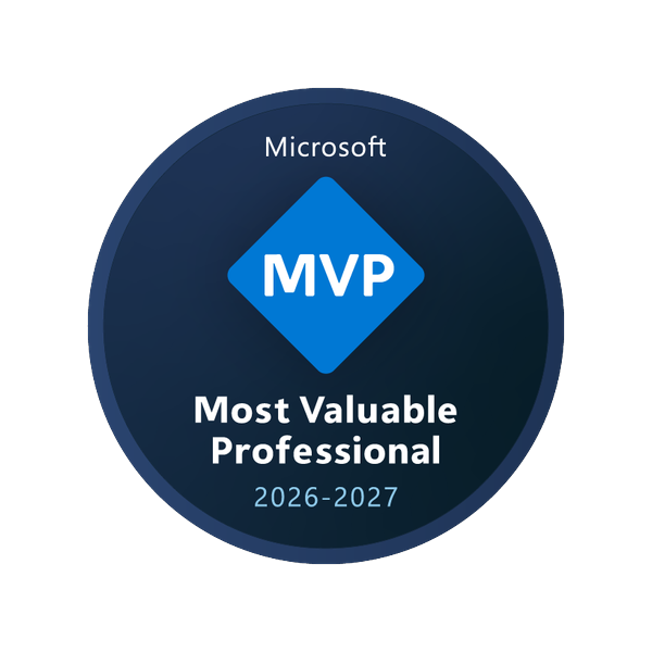 Microsoft Most Valuable Professional (MVP) 2026/2027 – Auszeichnung für Thomas Maier